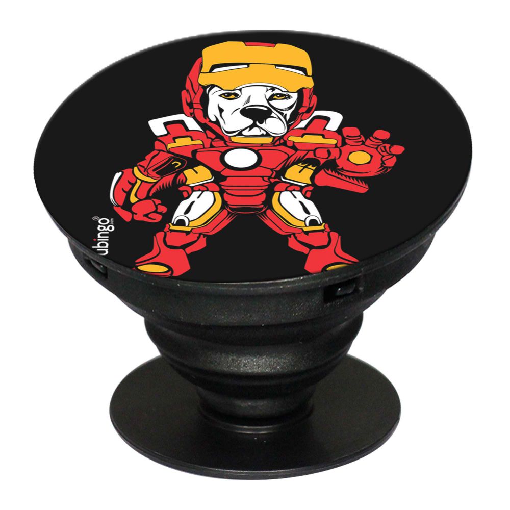 Iron Dog Mobile Grip Stand (Black)