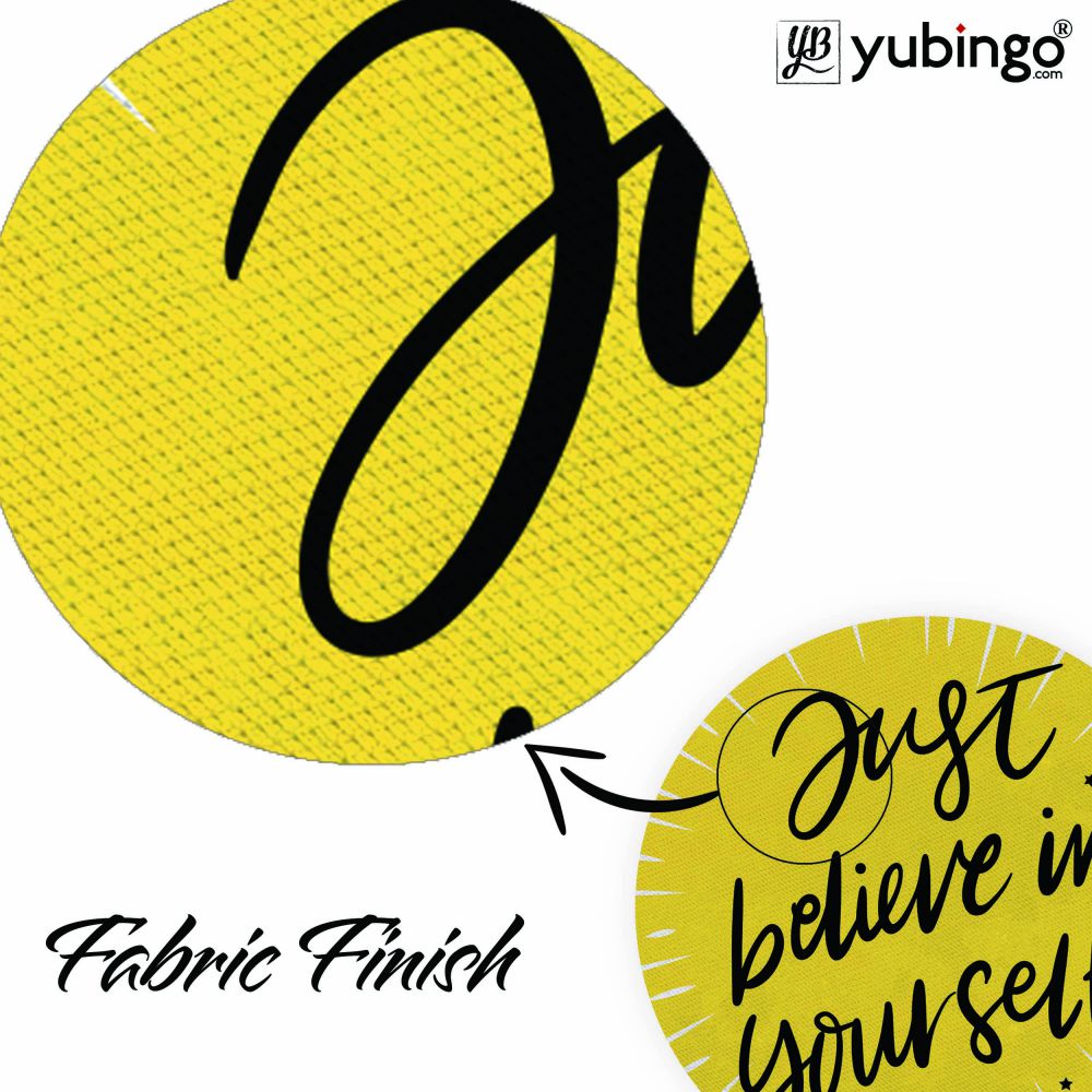 Just Believe Mouse Pad (Round)-Image3