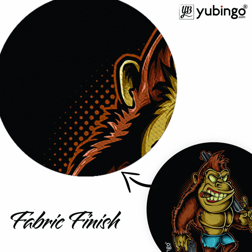 King Kong Mouse Pad (Round)-Image3