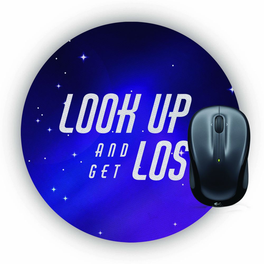 Luk Up Mouse Pad (Round)
