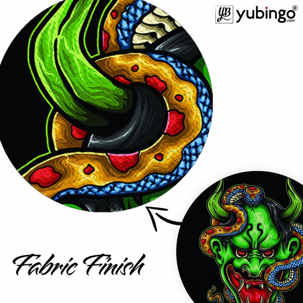 Master of Snakes Mouse Pad (Round)-Image3