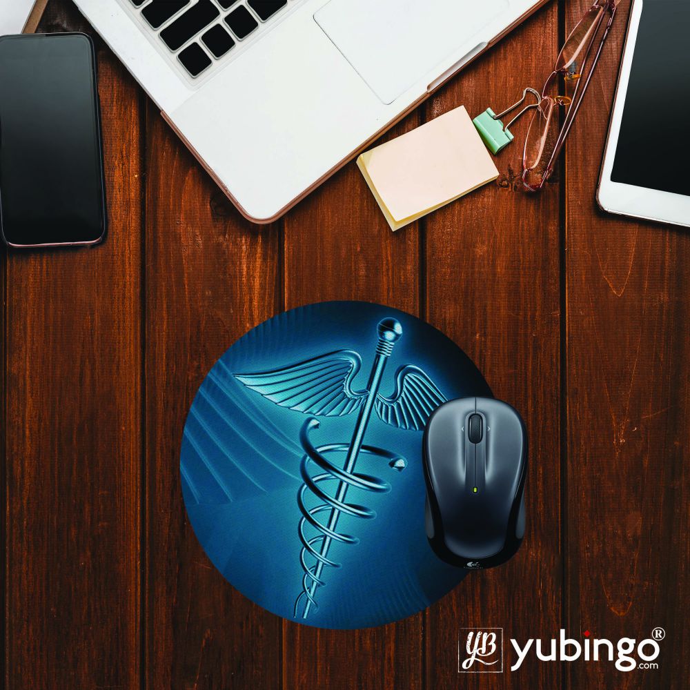Medical Care Mouse Pad (Round)-Image2