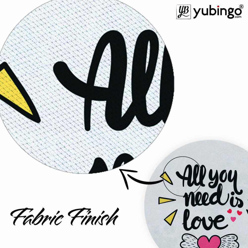 Need Love Mouse Pad (Round)-Image3