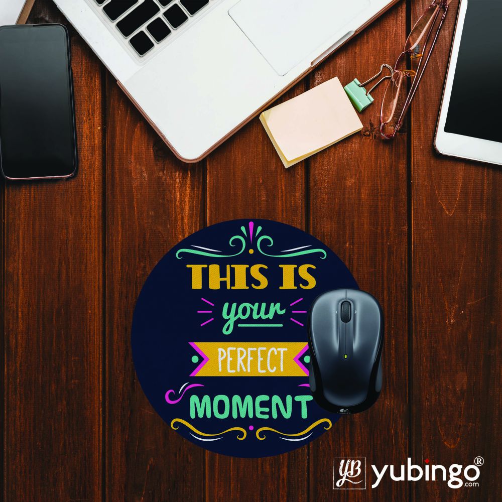 Perfect Moment Mouse Pad (Round)-Image2