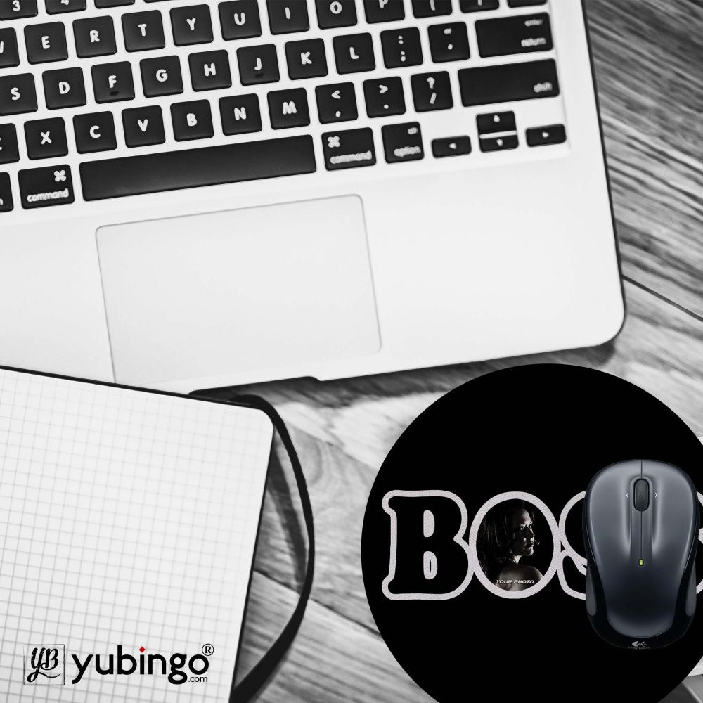 Photo of Boss Mouse Pad (Round)-Image4