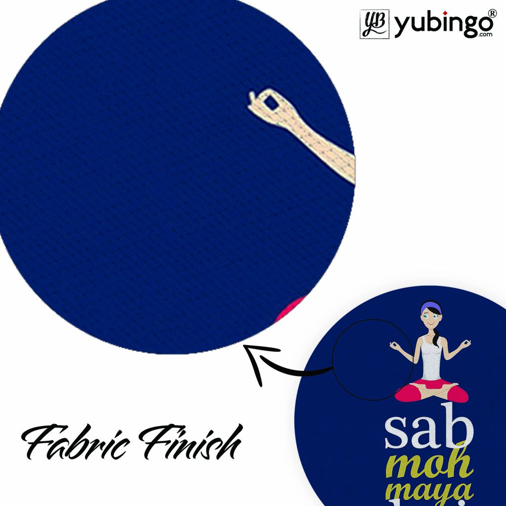 Sab Moh Maya Hai Mouse Pad (Round)-Image3