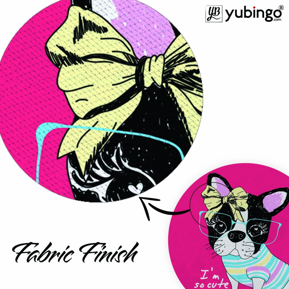 So Cute Mouse Pad (Round)-Image3