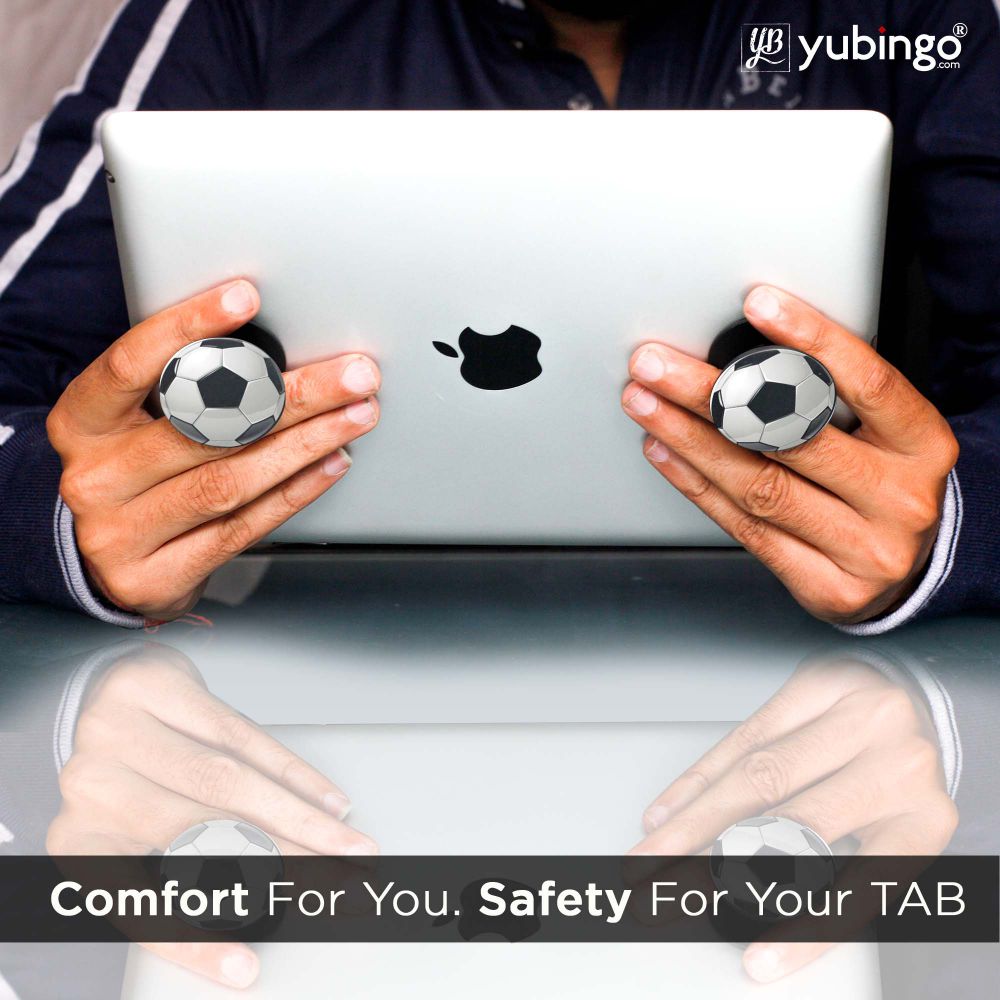 Soccer Football Mobile Grip Stand (Black)-Image5