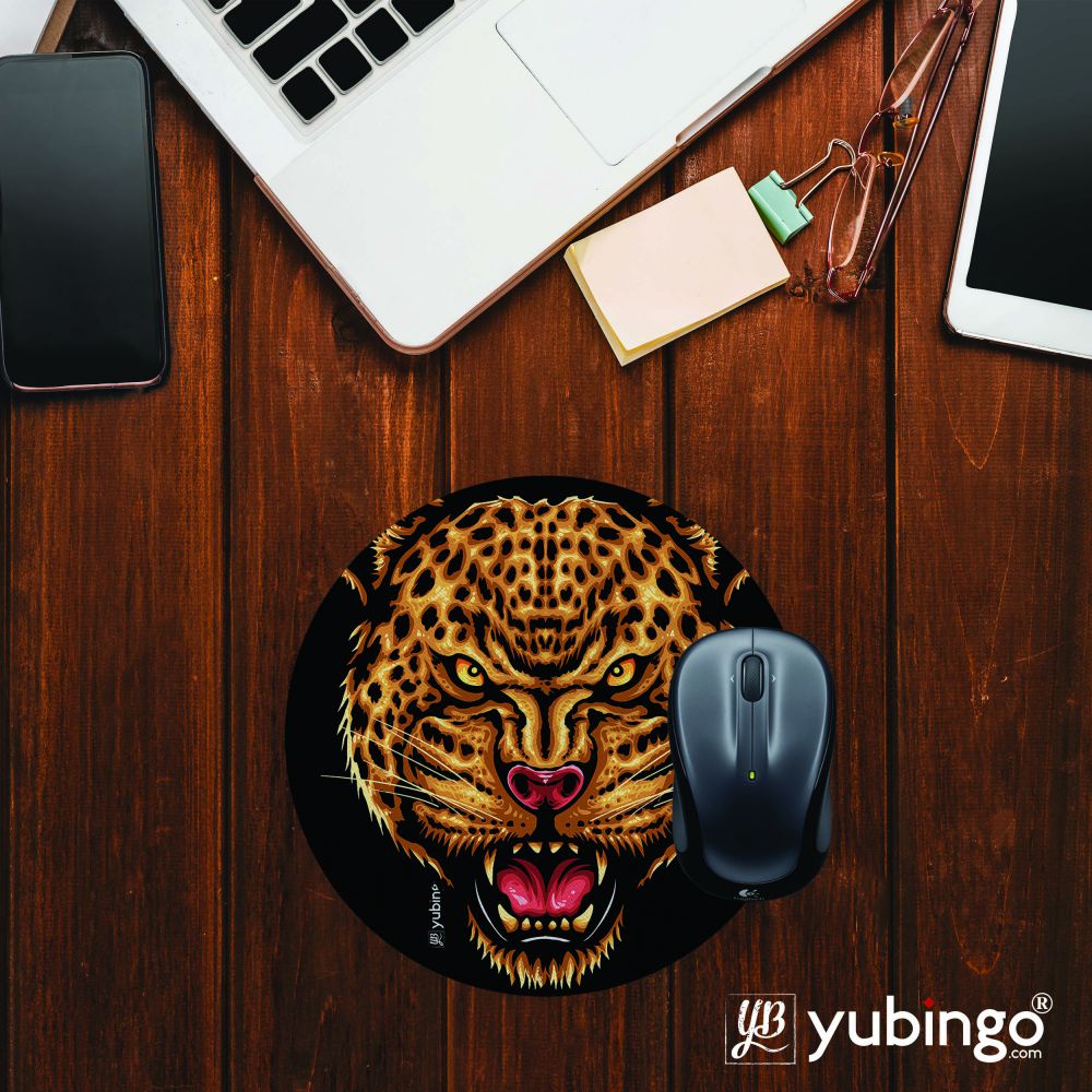 Strength and Focus Mouse Pad (Round)-Image2