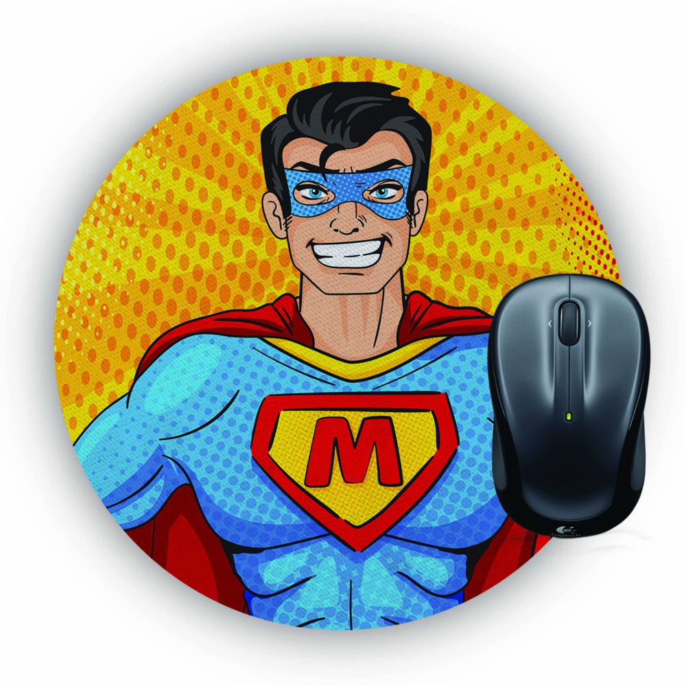 Super M Mouse Pad (Round)