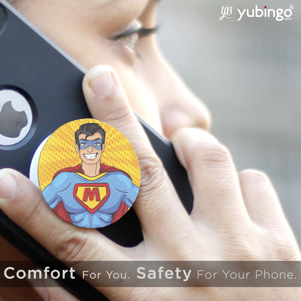 Super M Mobile Grip Stand (Black)-Image6