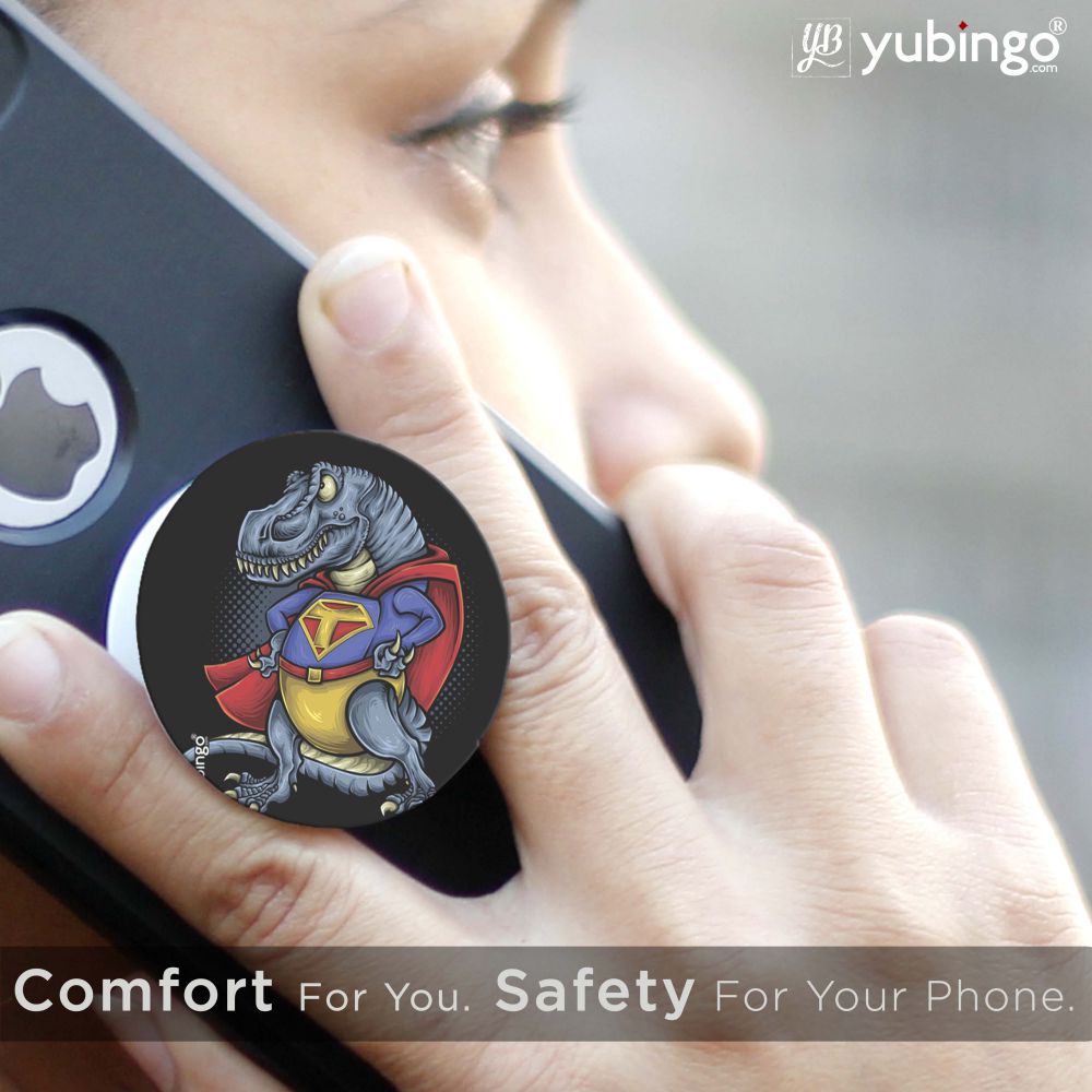 Super T-Rex Mobile Grip Stand (Black)-Image6