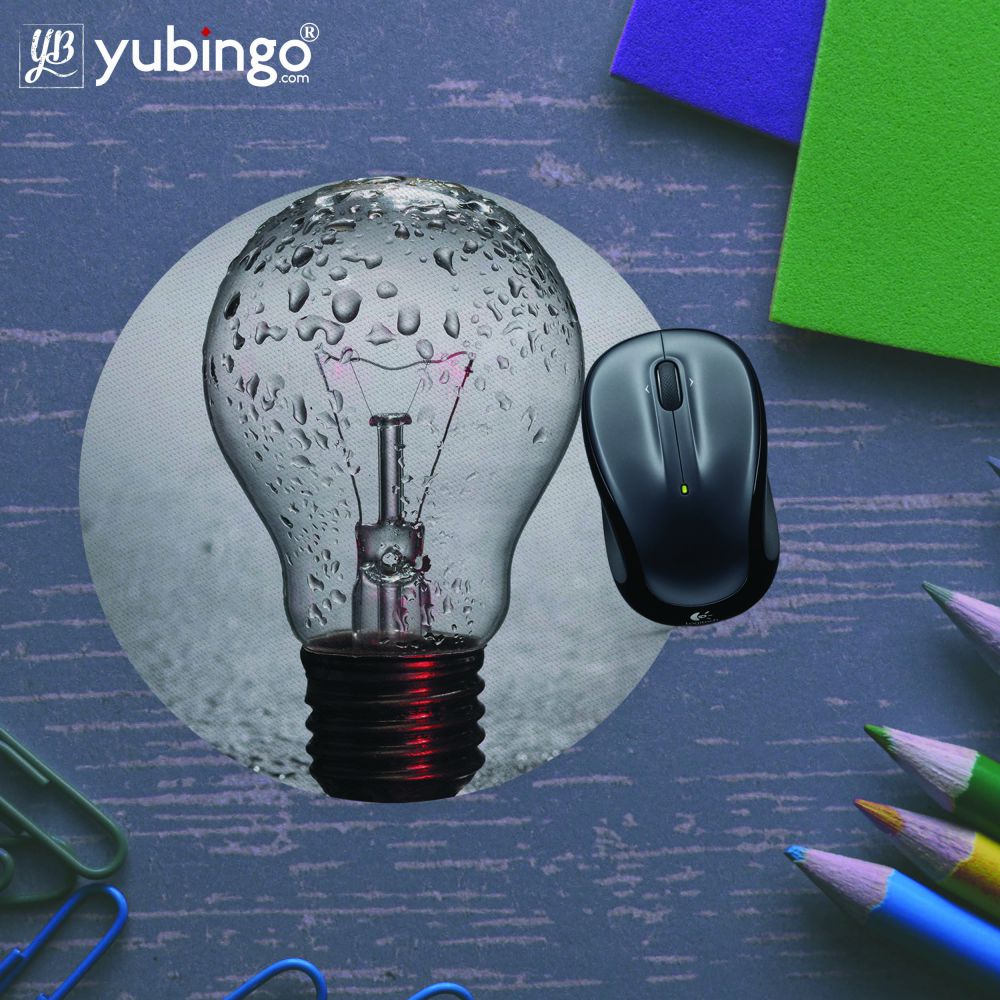 The Bulb Mouse Pad (Round)-Image5