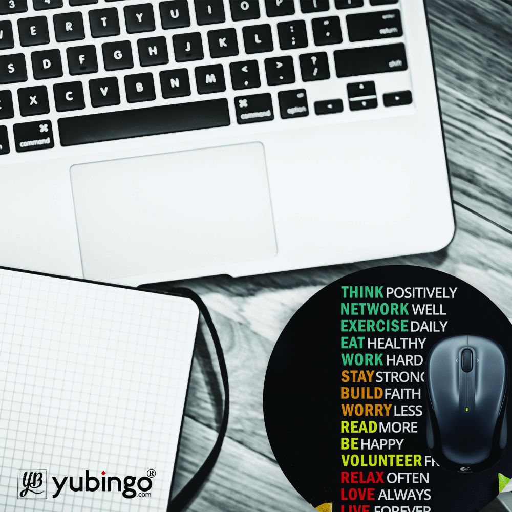 Tips For The Perfect Life Mouse Pad (Round)-Image4