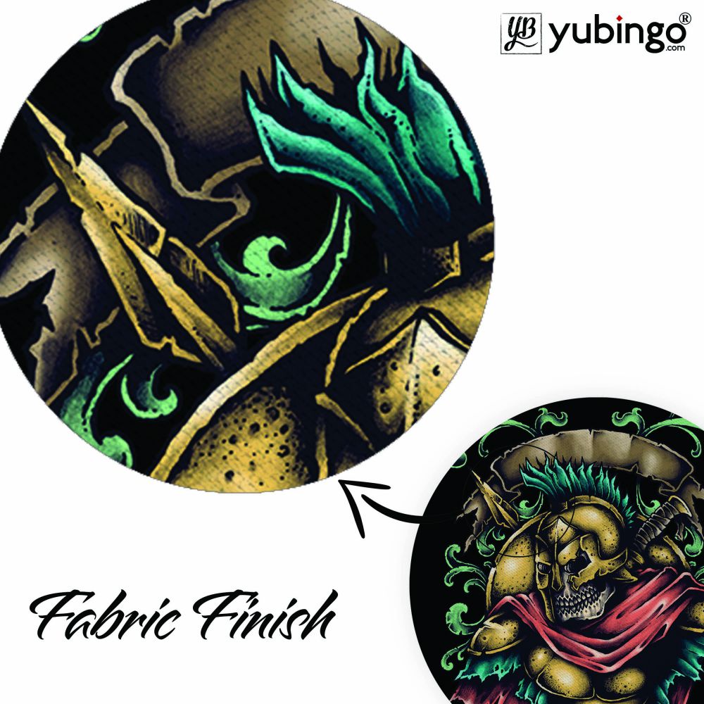 Undead Spartan Mouse Pad (Round)-Image3