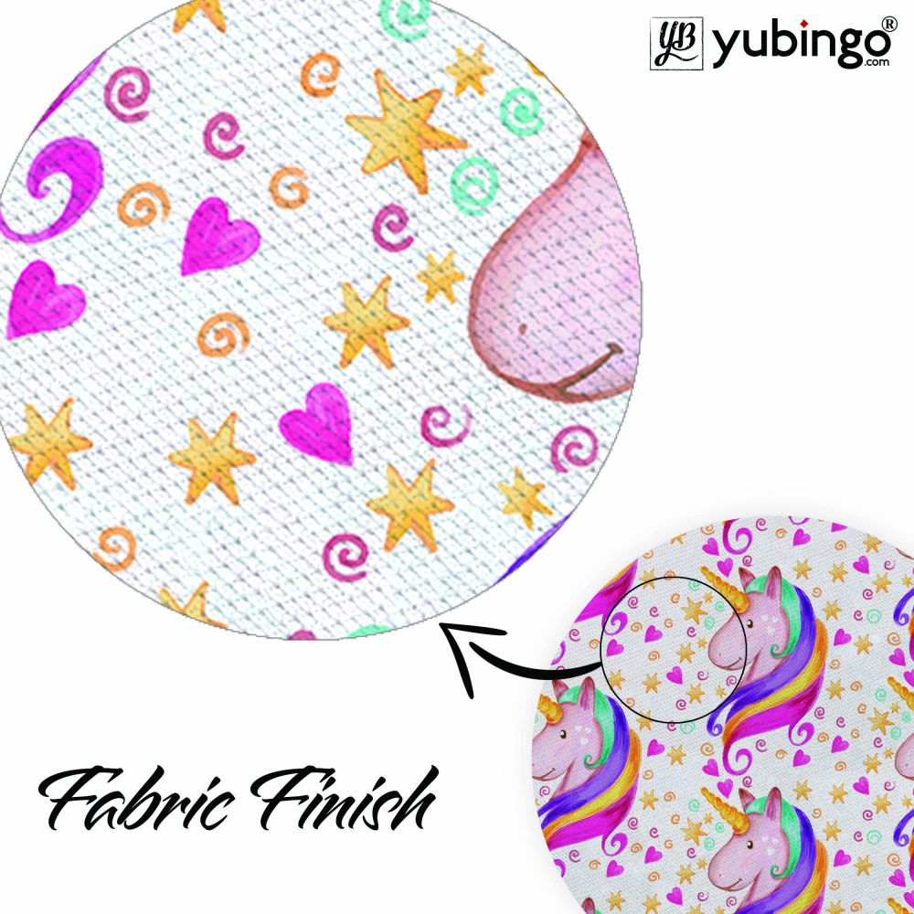 Unicorn Pattern Mouse Pad (Round)-Image3