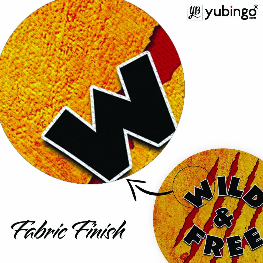 Wild and Free Mouse Pad (Round)-Image3