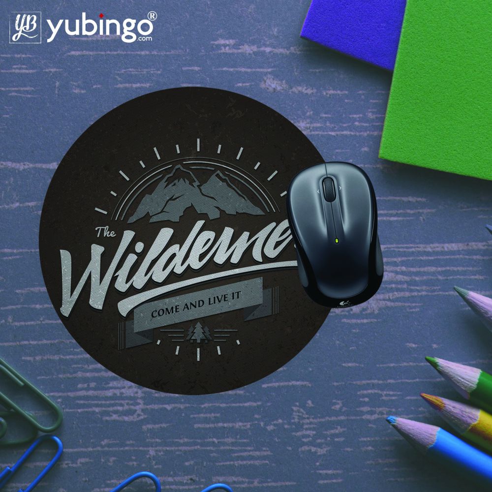 Wilderness Mouse Pad (Round)-Image5