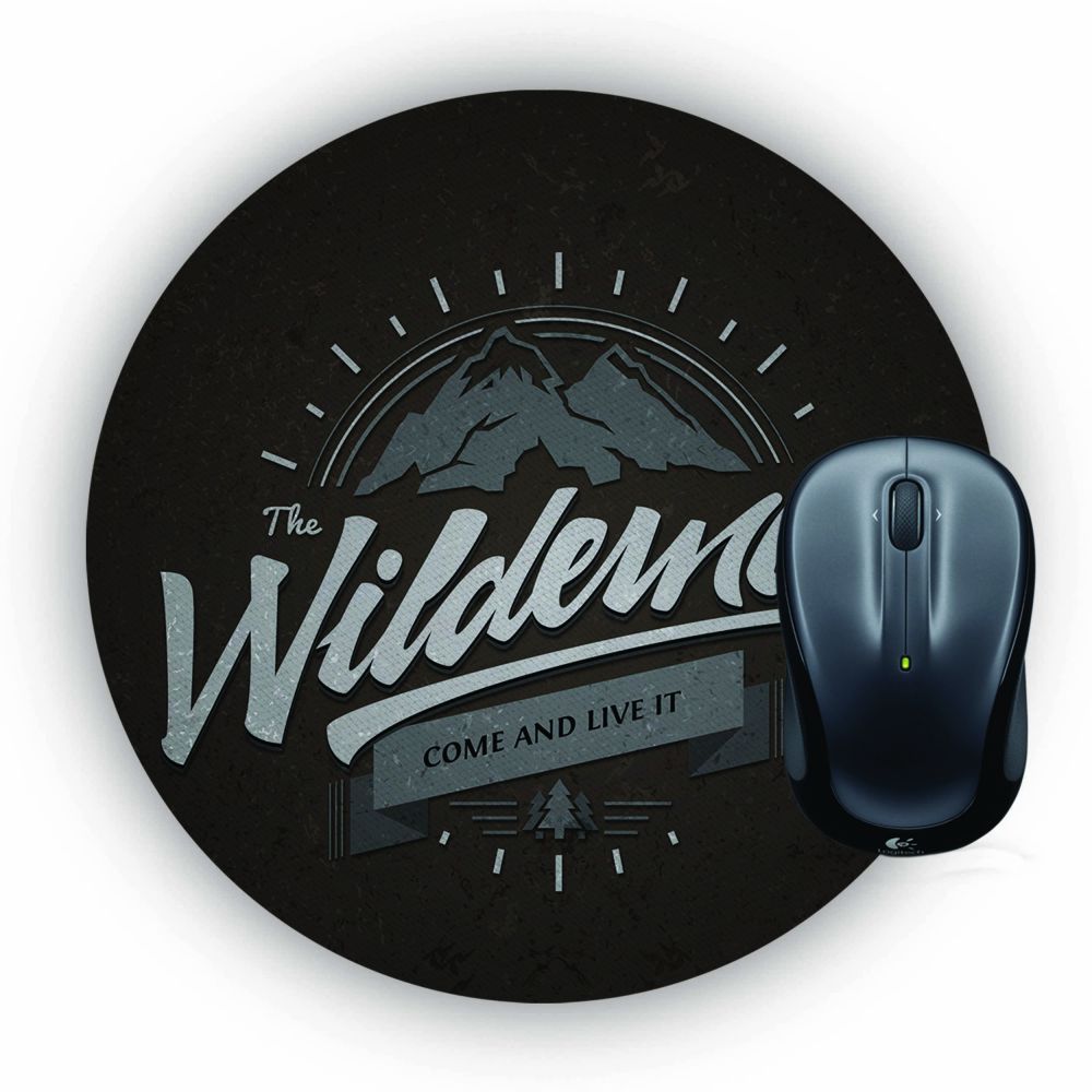 Wilderness Mouse Pad (Round)