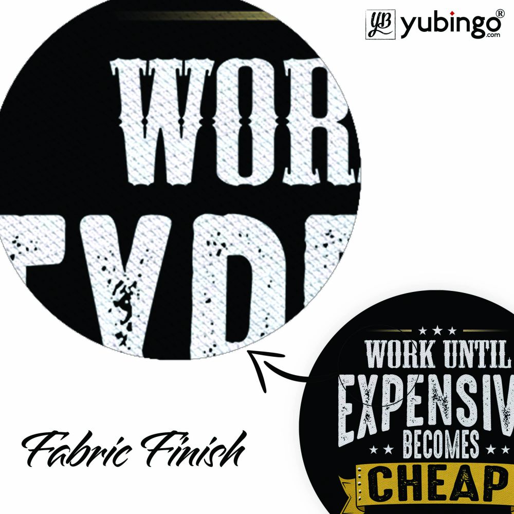 Work Mouse Pad (Round)-Image3