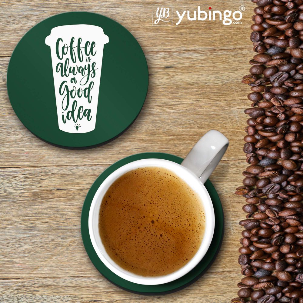 Coffee is Good Idea Coasters-Image2