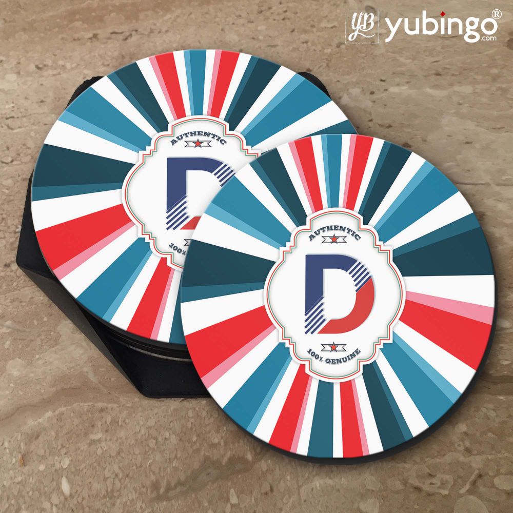 Colourful Customised Alphabet Coasters-Image5