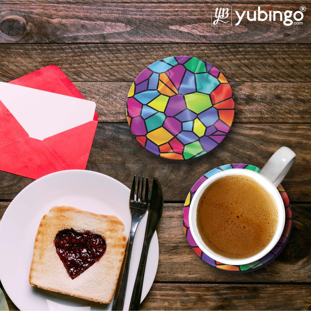 Colourful Mosaic Coasters-Image3