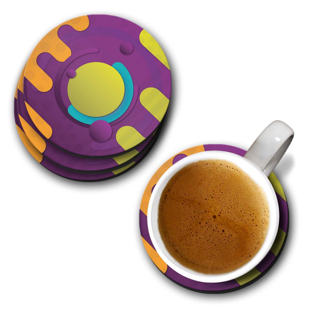 Colourful Patterns Coasters