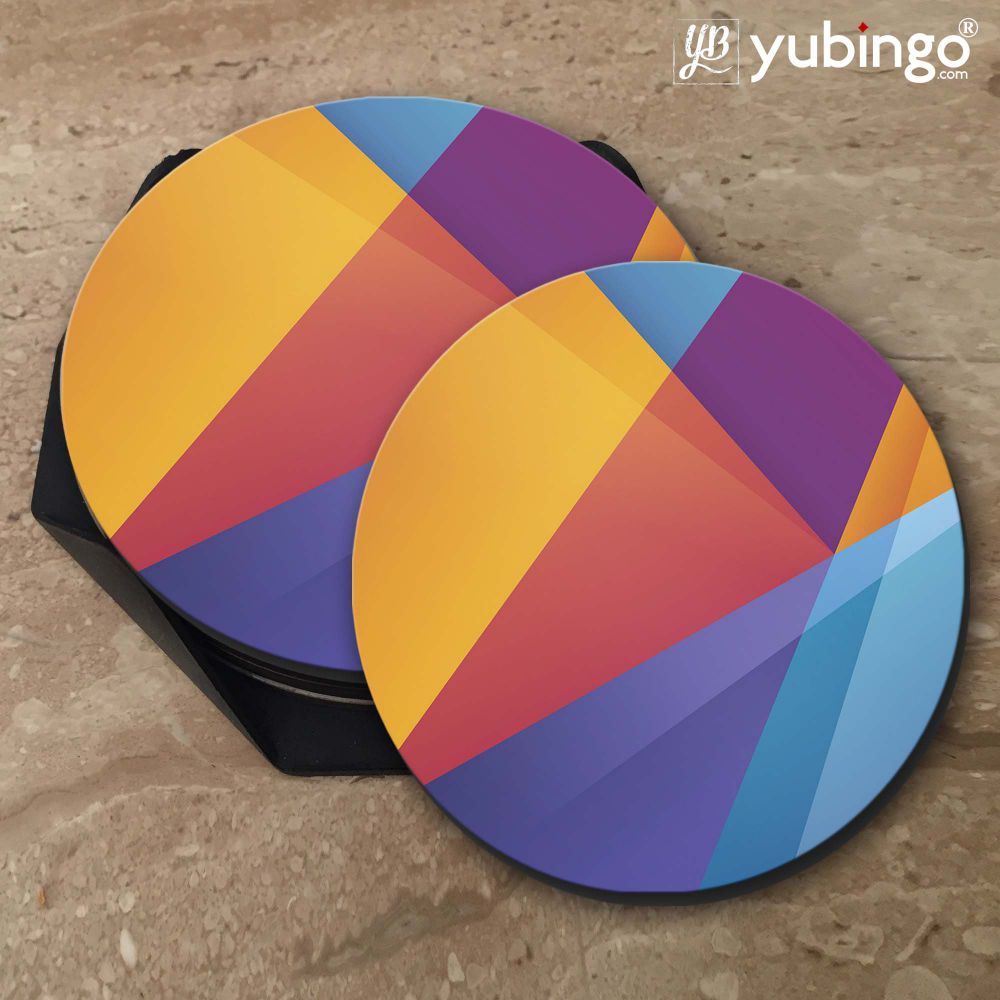Colours Pattern Coasters-Image5
