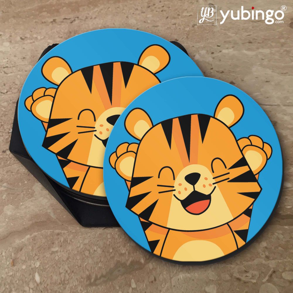 Comic Tiger Cub Coasters-Image5
