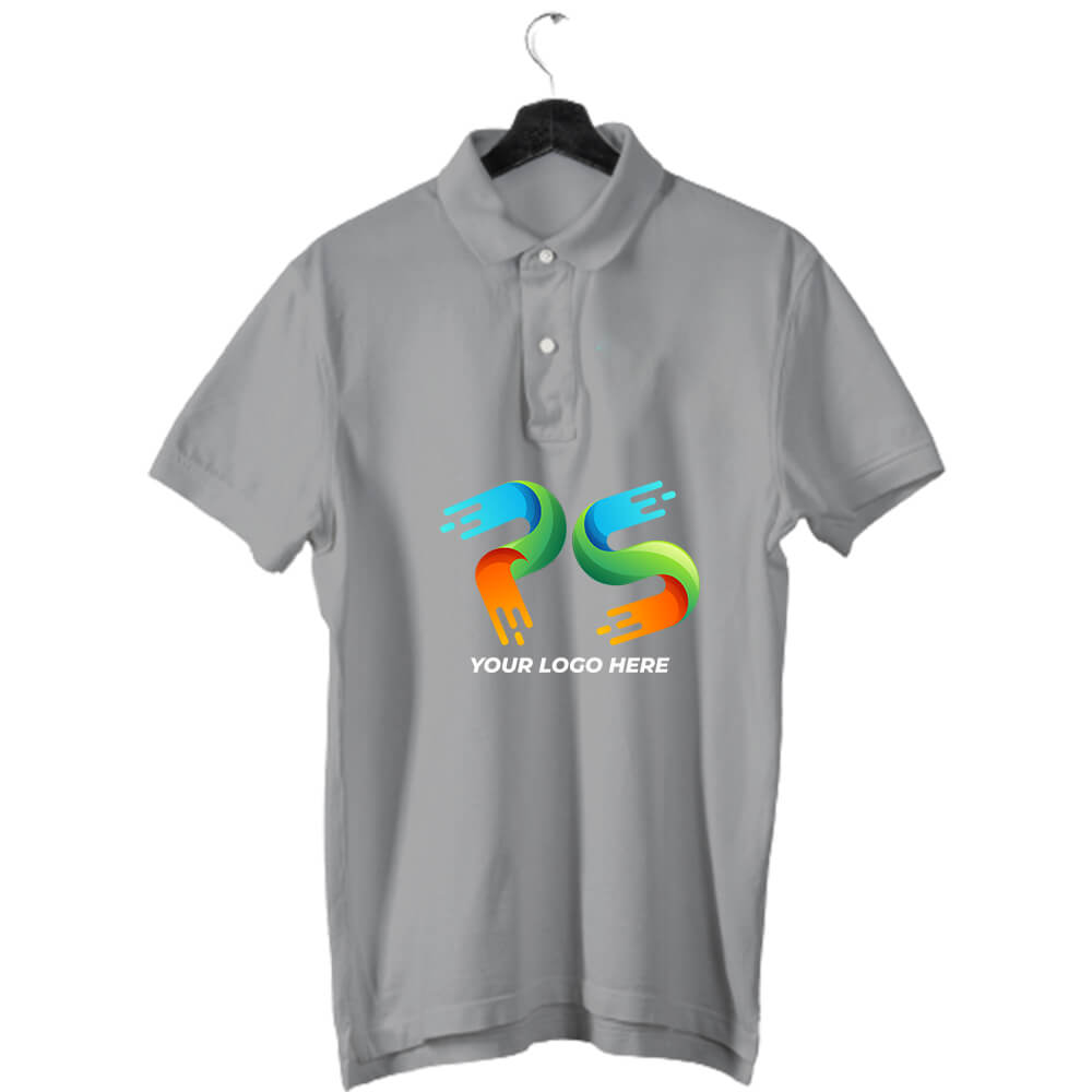 Anthra Customised Men's Polo Neck T-Shirt - Front and Back Print