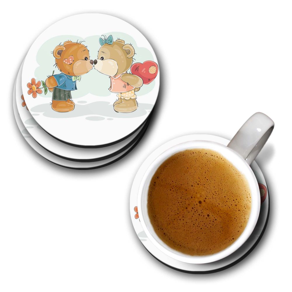Cute Couple Coasters