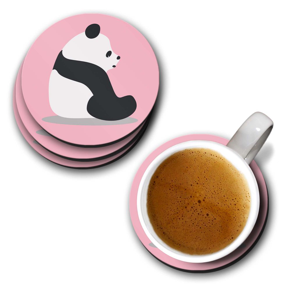 Cute Panda Coasters