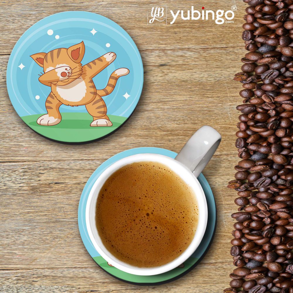 Dab Cat Coasters-Image2