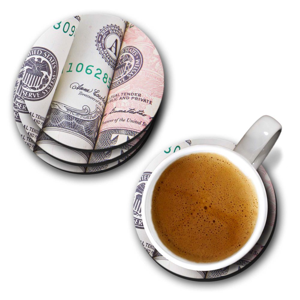 Dollars Coasters