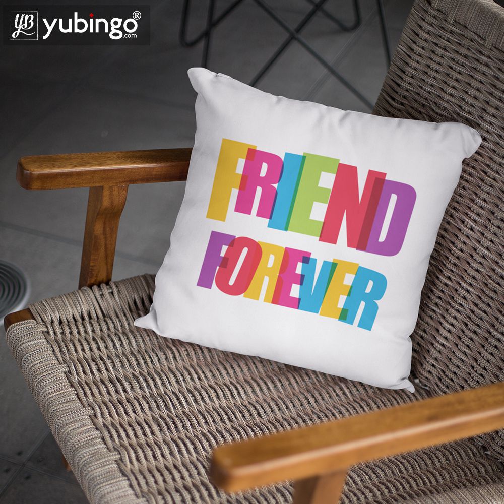 Friend Forever Cushion, Coffee Mug with Coaster and Keychain-Image2