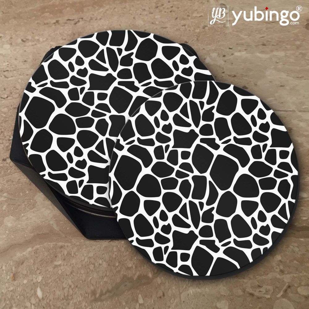 Giraffe Pattern Coasters-Image5