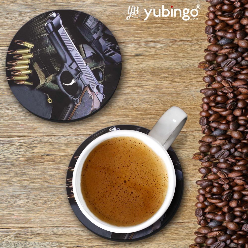 Guns And Bullets Coasters-Image2