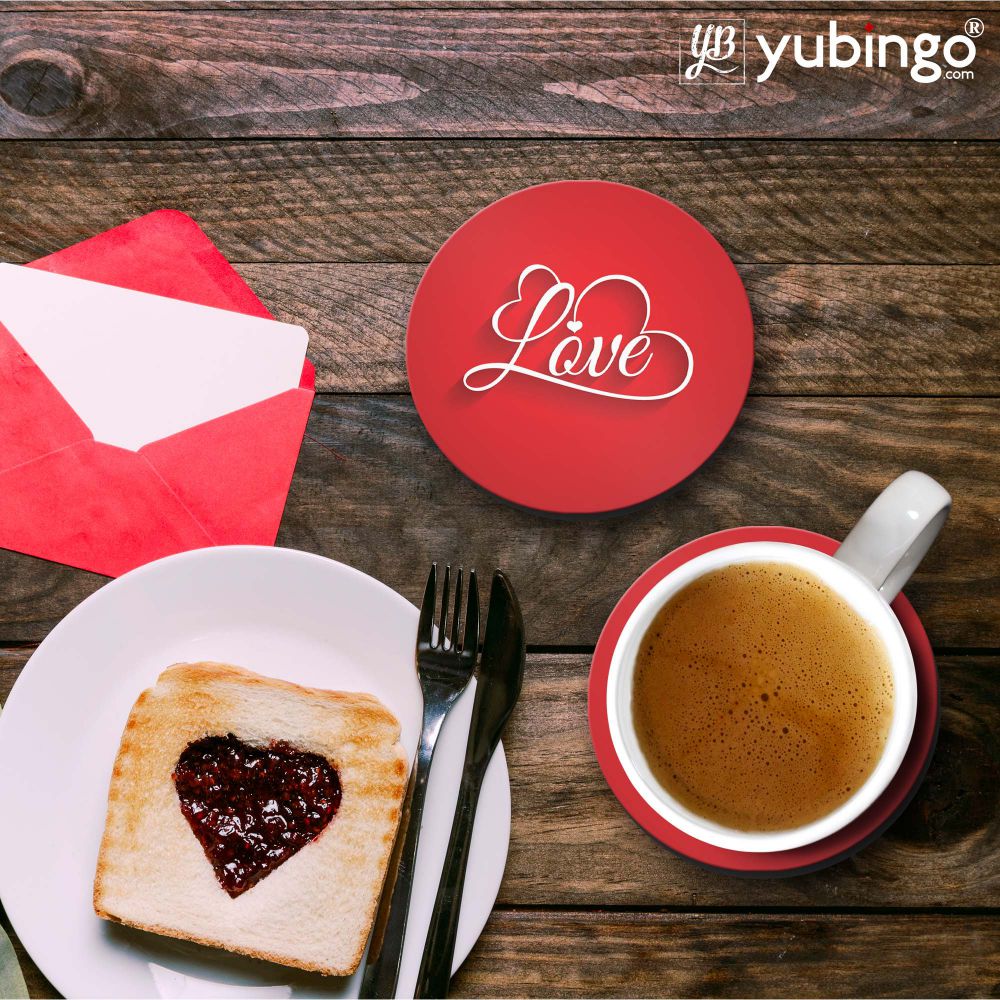 Heart with Love Coasters-Image3