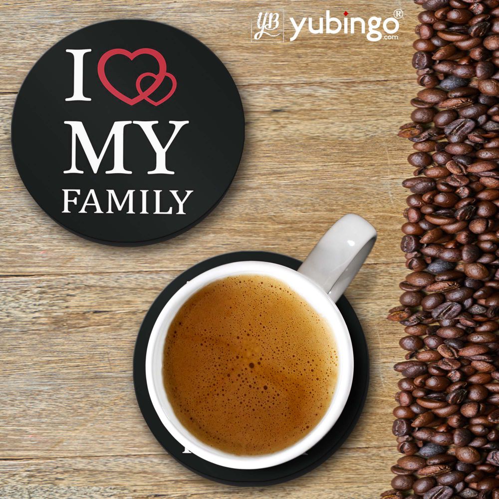 I Love My Family Coasters-Image2