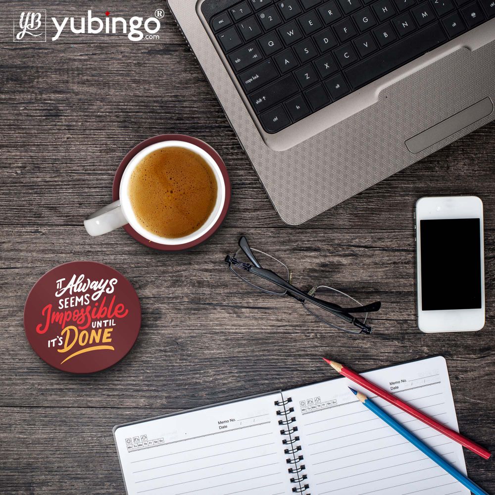 Impossible Till Done Coasters-Image4