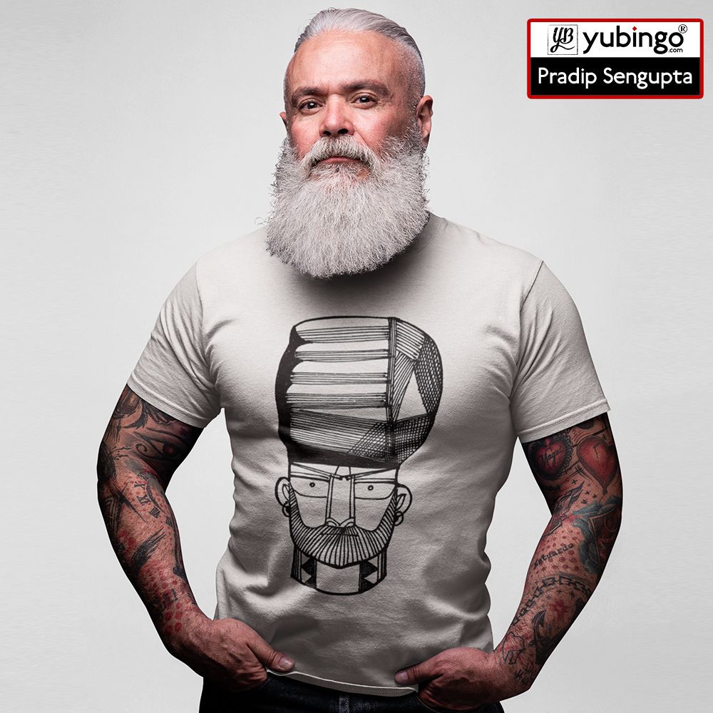 Intense look Men T-Shirt-image2