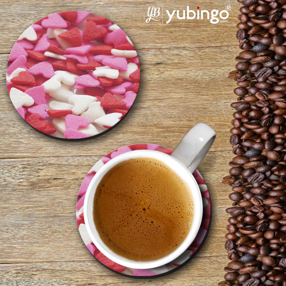 Love Pattern Coasters-Image2