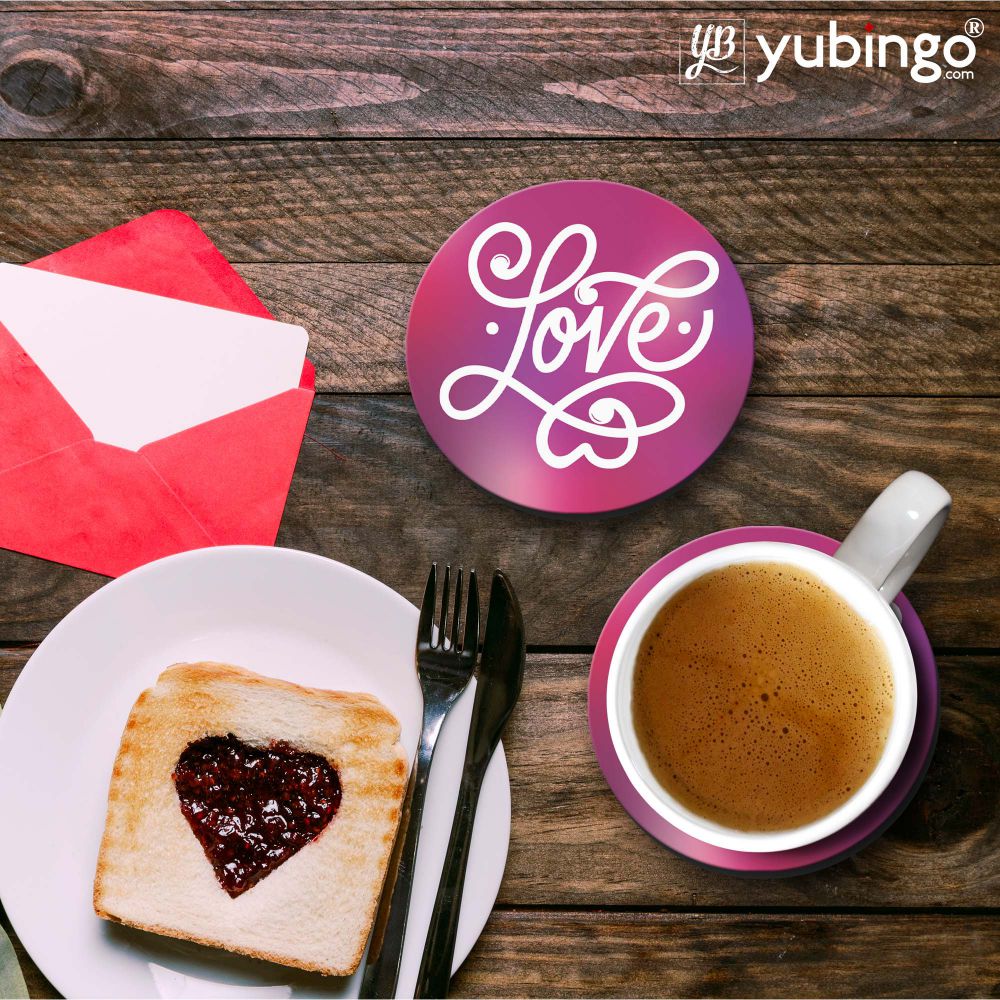 Love Typography Coasters-Image3