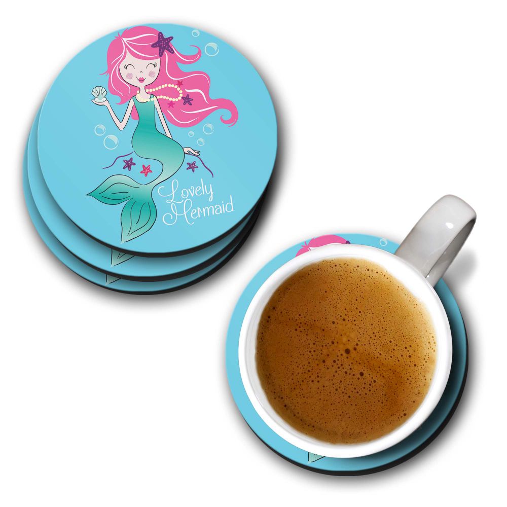Lovely Mermaid Coasters