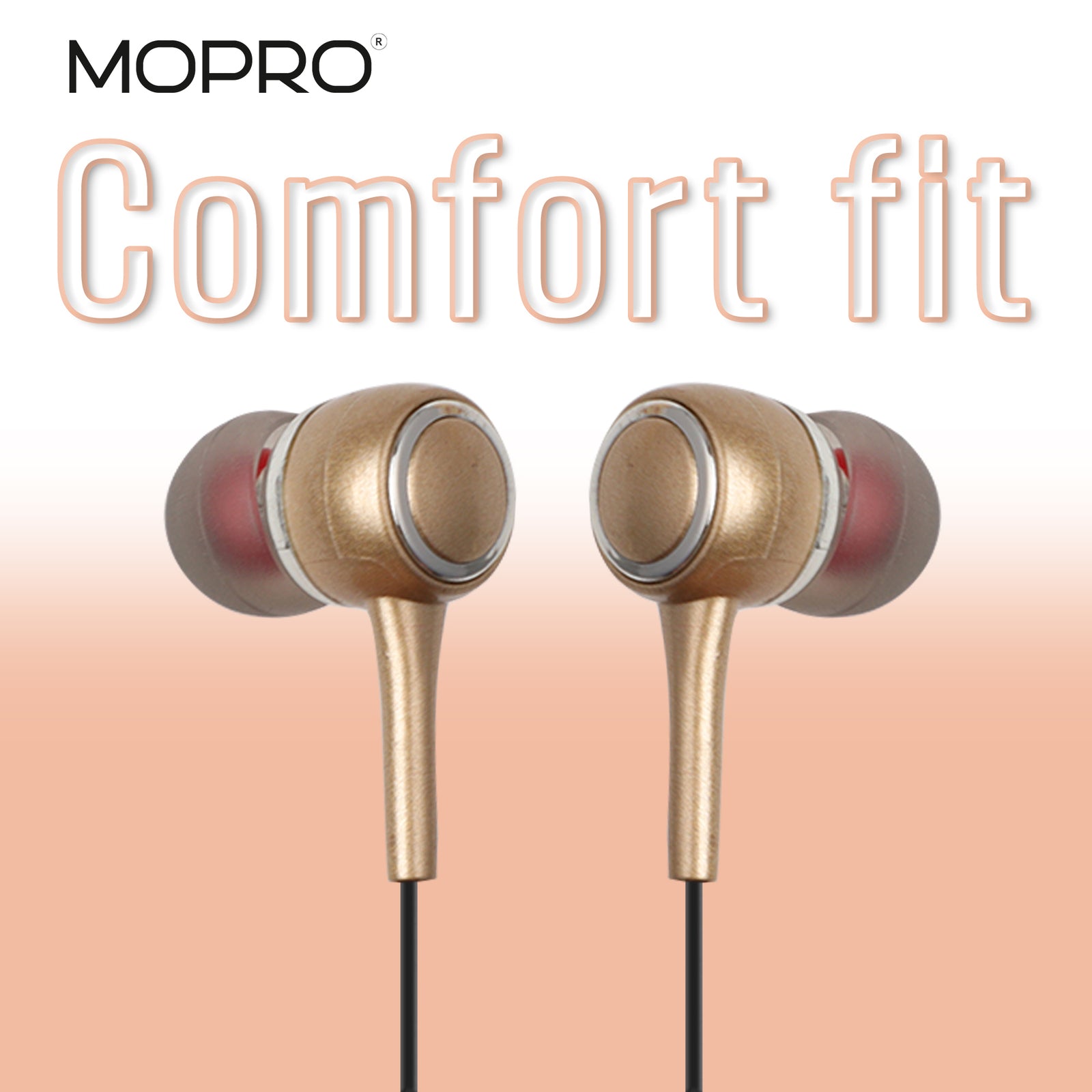 MoPro Bluetooth Earphone Wireless Freedom 200 - Golden