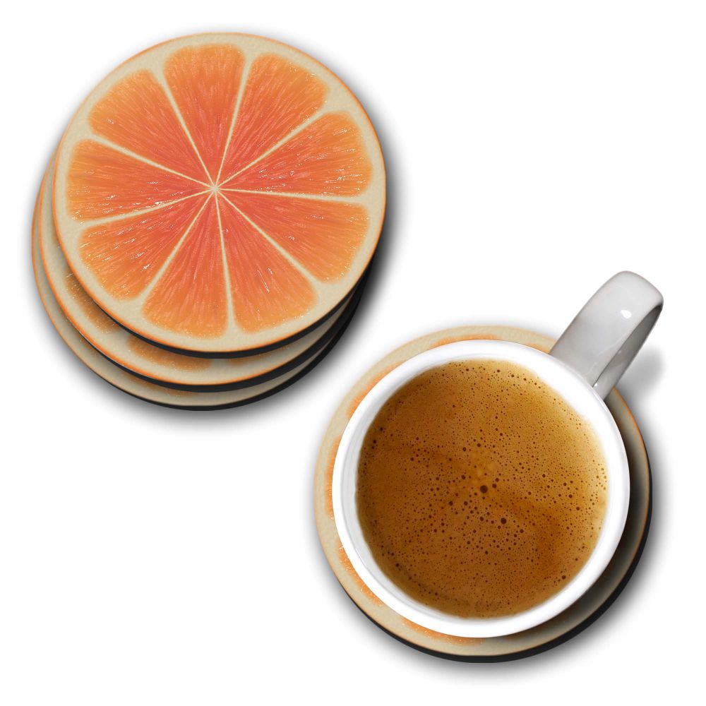 Orange Coasters