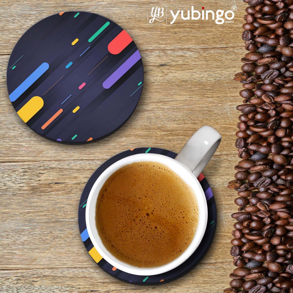 Oval Style Pattern Coasters-Image2