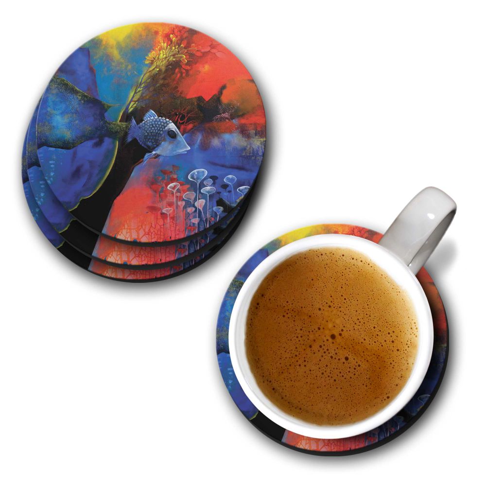 The Golden Trap Coasters