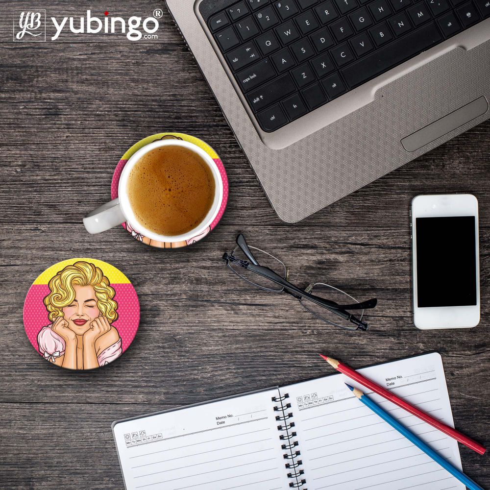 Peaceful Girl Coasters-Image4